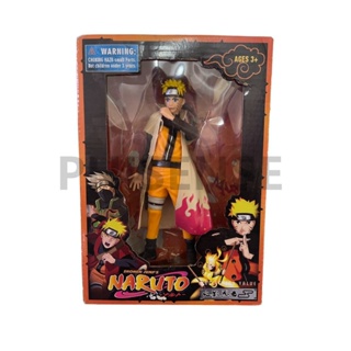 Boneco Anime Naruto Brinquedo Colecionavel 17 cm Naruto Uzumaki Sasuke  Uchiha