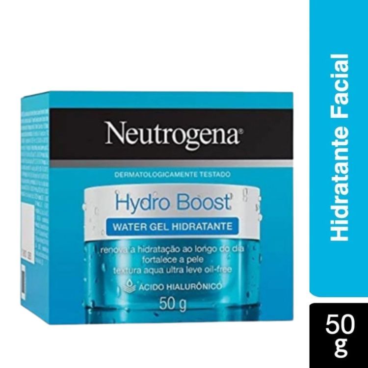 Hidratante Facial Neutrogena Hydro Boost Water Gel Pele Oleosa 50g ...