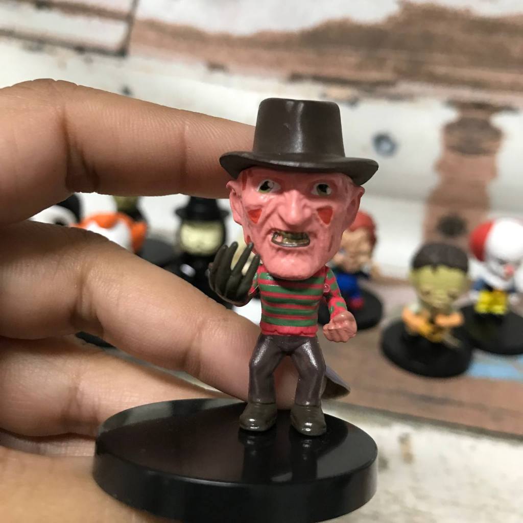 Mini Boneco de Filme de Terror Freddy Krueger A Hora do Pesadelo ...