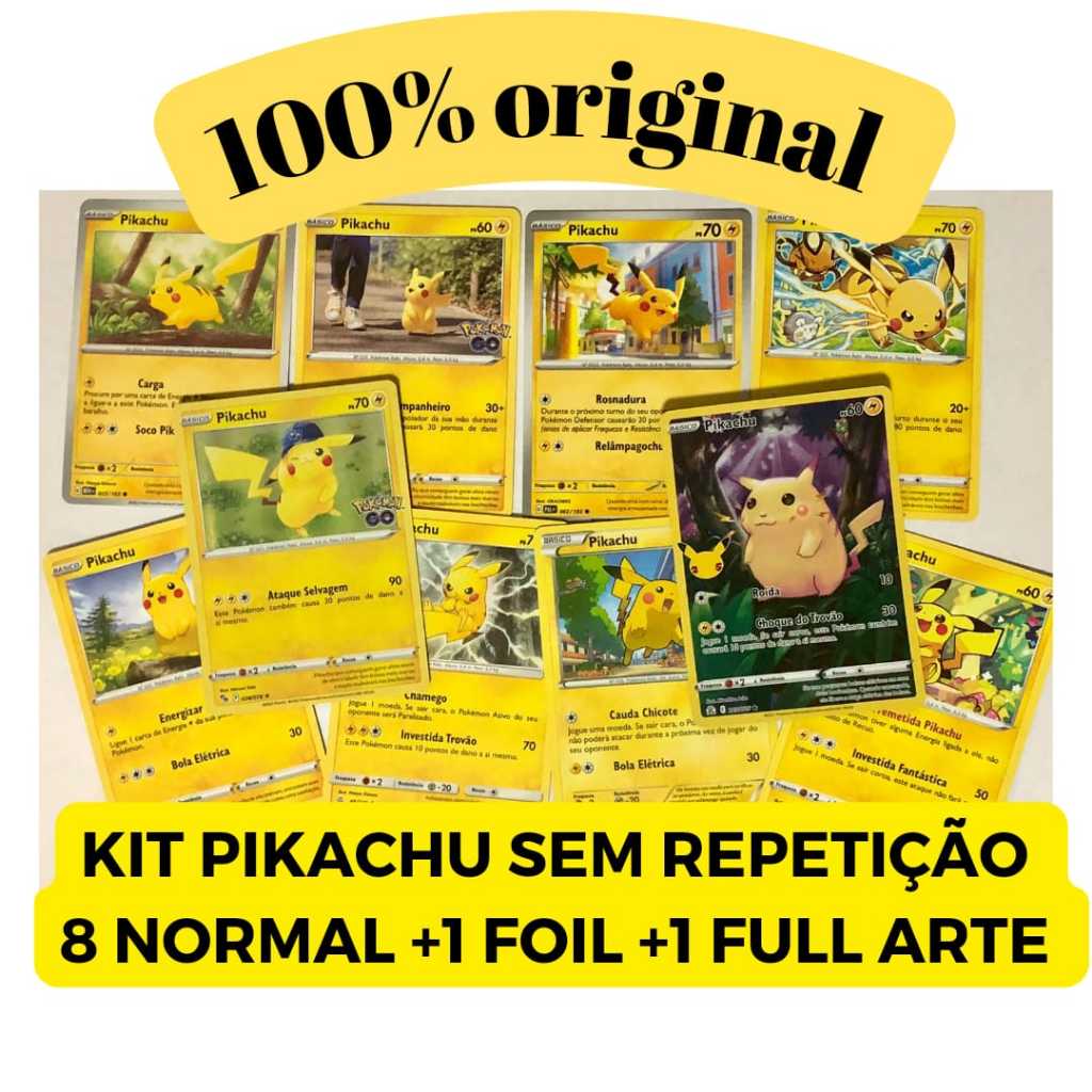 Carta Pokémon Original Pikachu Voador V 6/25