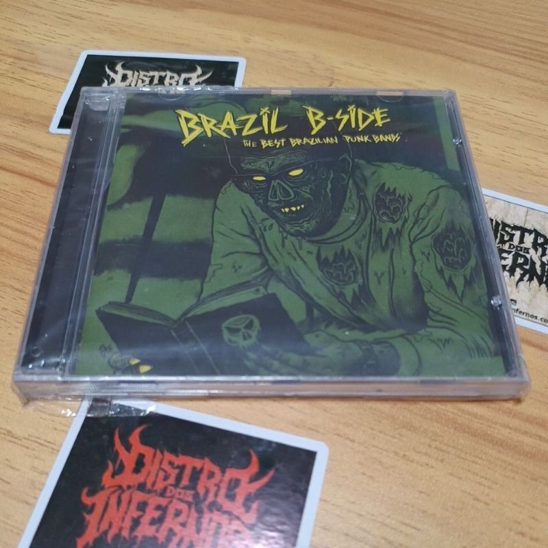 CD BRAZILIAN B SIDES I V A Punk HC BR