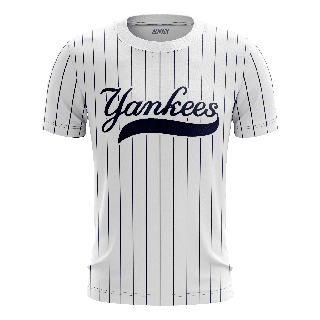 Camisa camiseta N York classica baseball branca Adulto e Infantil Dryfit premium Proteção Uv