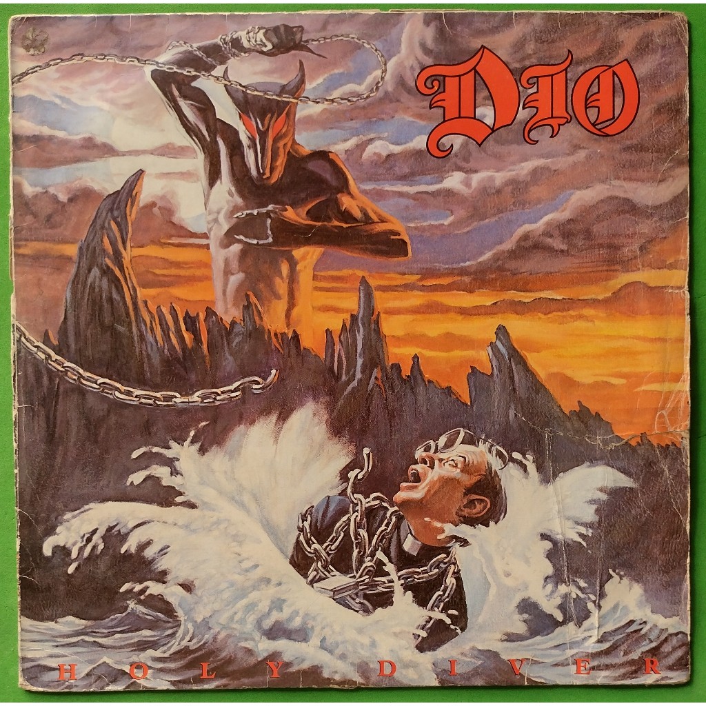 Lp Dio Holy Diver 1985 Nacional Vinil