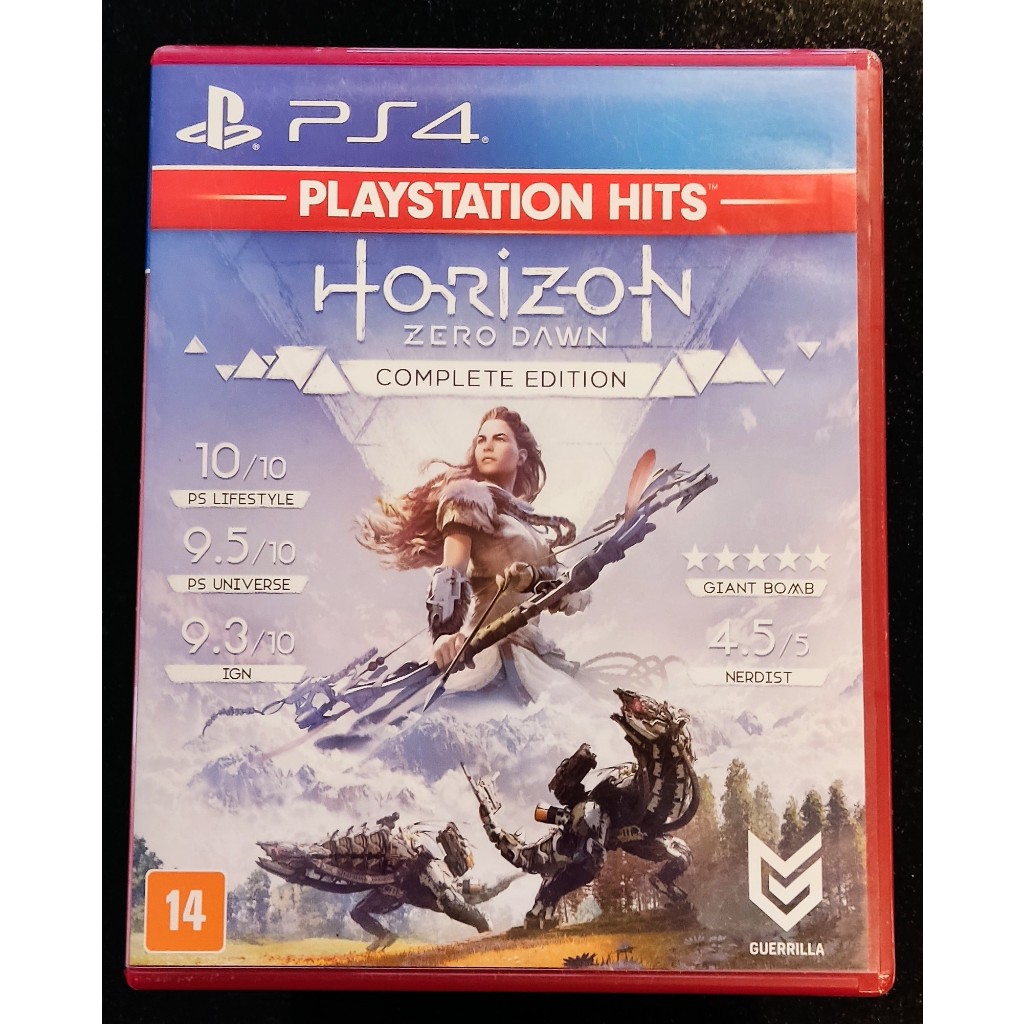 Horizon Zero Dawn Complete Edition - Meus Jogos