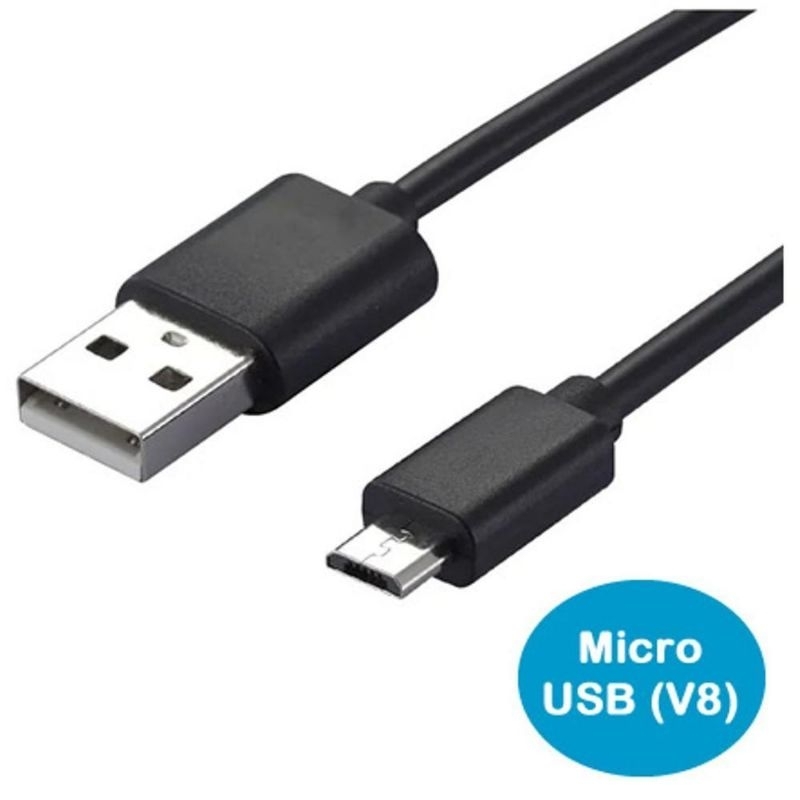 Cabo para carregar USB Android V8 cabo micro | Shopee Brasil