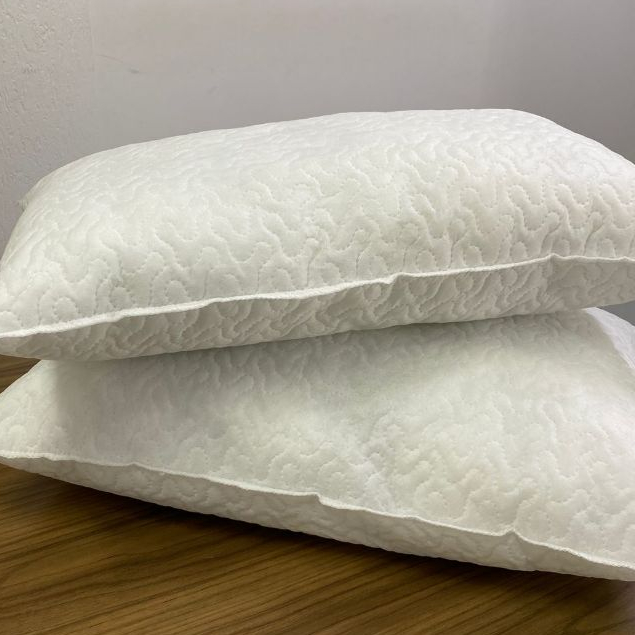 4 Travesseiros Matelassê 45 x 65 cm fibra de silicone Antialérgico