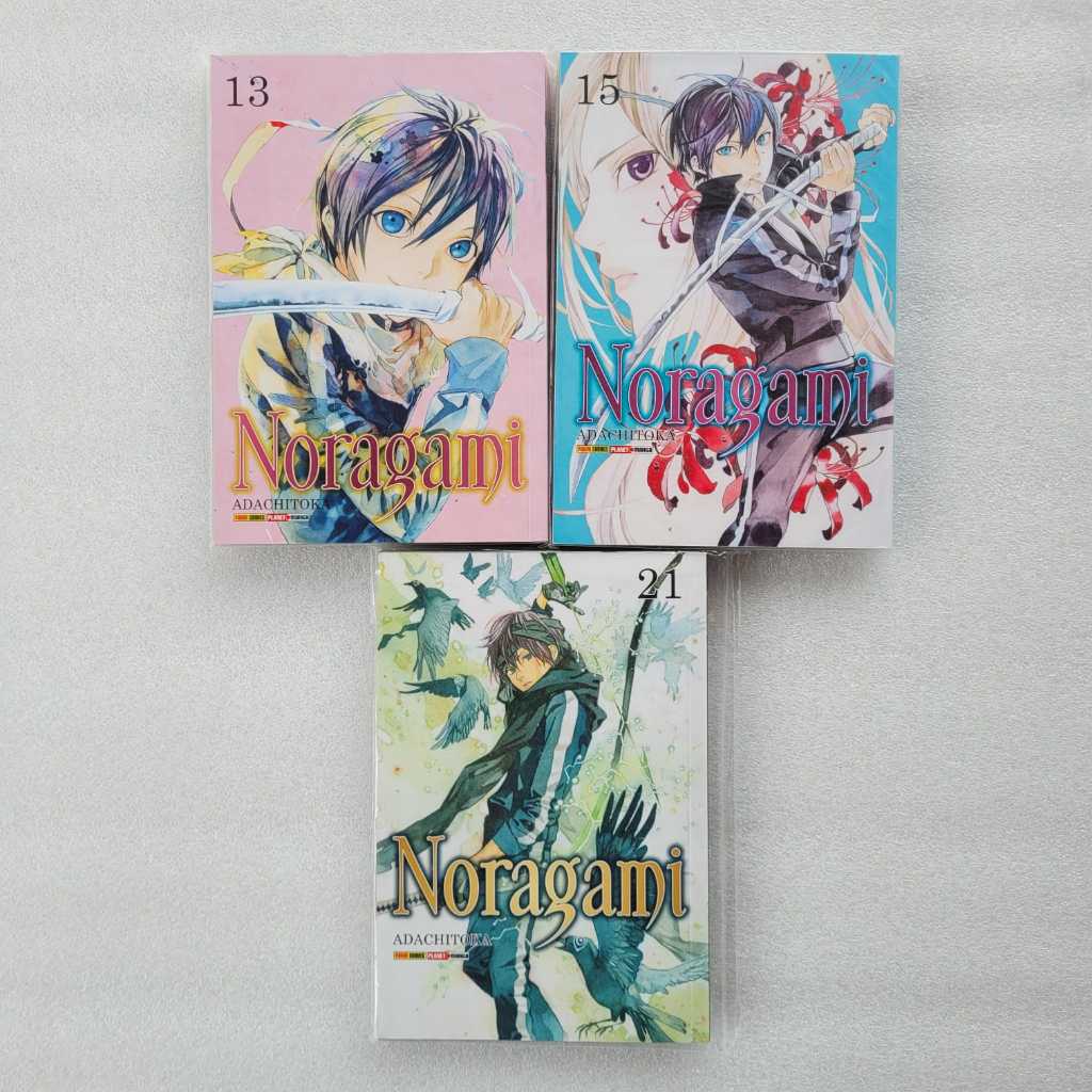 Mangá Noragami 1 ao 25 VOLUMES AVULSOS 1, 2, 3,