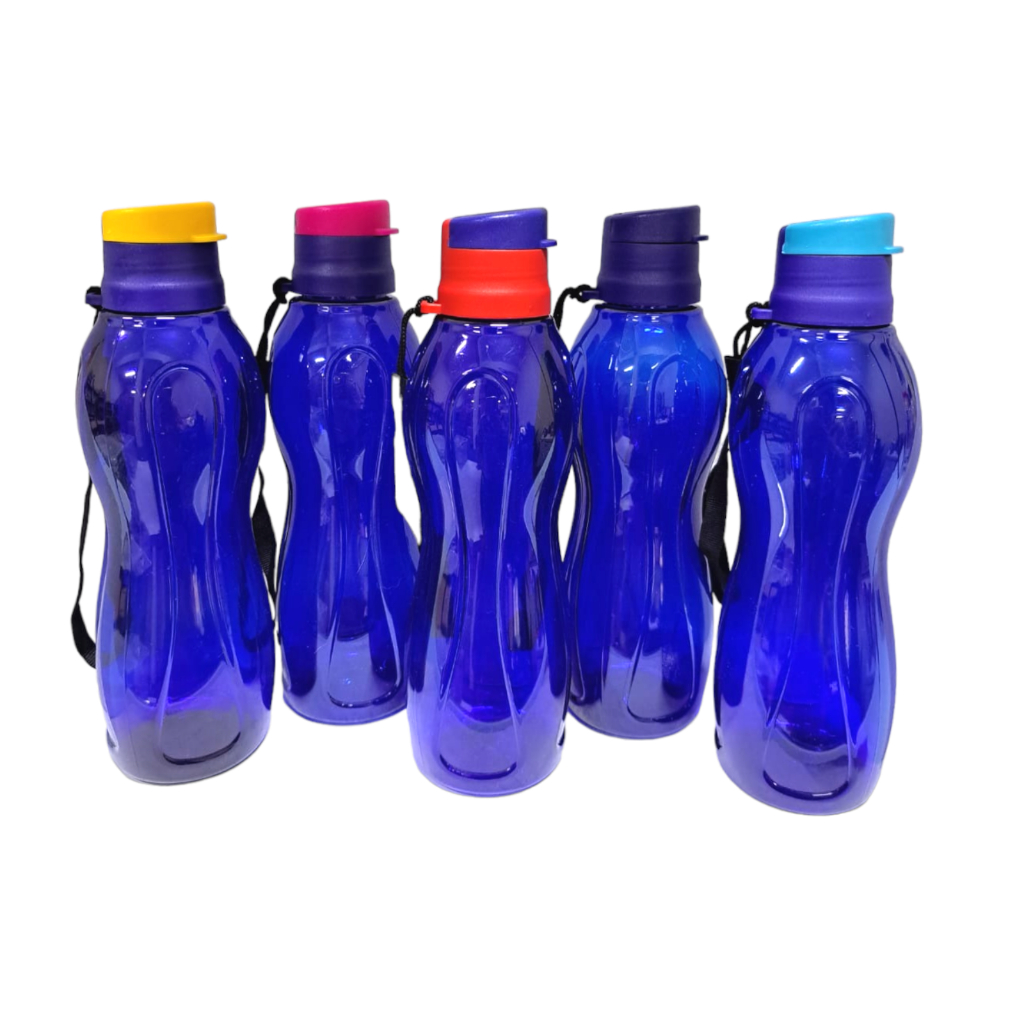 Garrafa De Água Squeeze Pet Plástico 500ml Cor AZUL