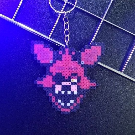 Conjunto Chaveiro/ Ímã/ Bottom Personagens FNAF (Five Nights at Freddy's) -  Pixel Art/ Pixel Arte/ Perler Beads/ Hama Beads