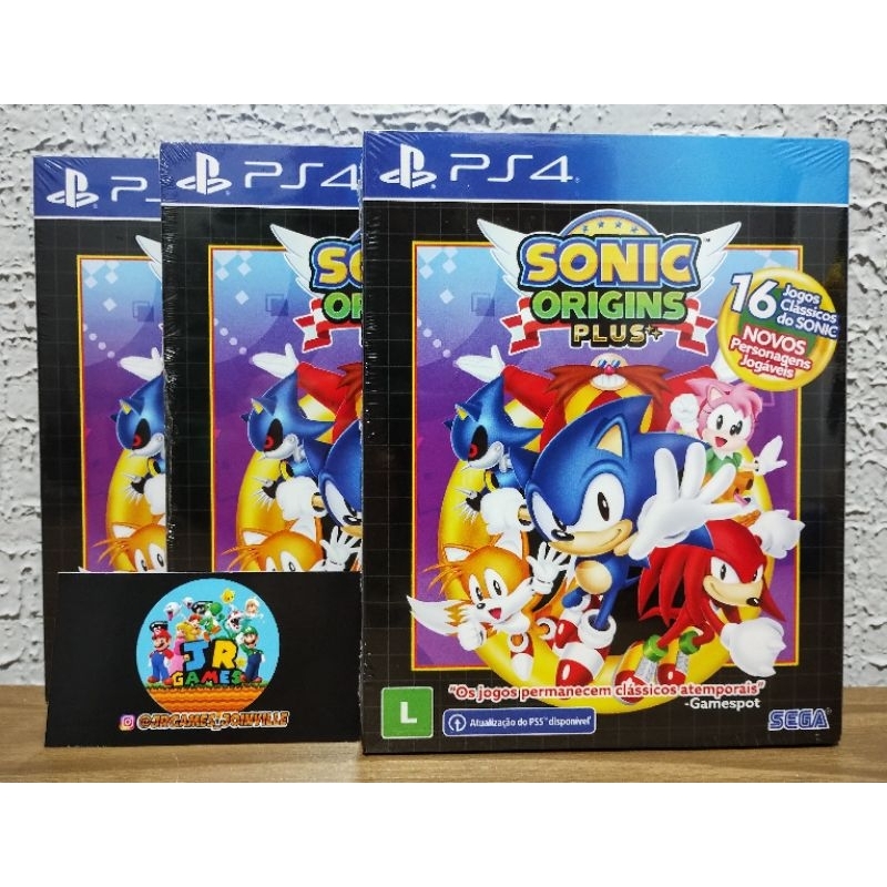 Jogo Midia Fisica Sega Sonic Superstars Playstation 4