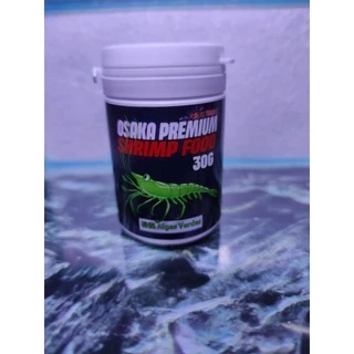 RAÇÃO PARA CAMARÃO OSAKA PREMIUM SHRIMP FOOD ALGAS VERDES 30G