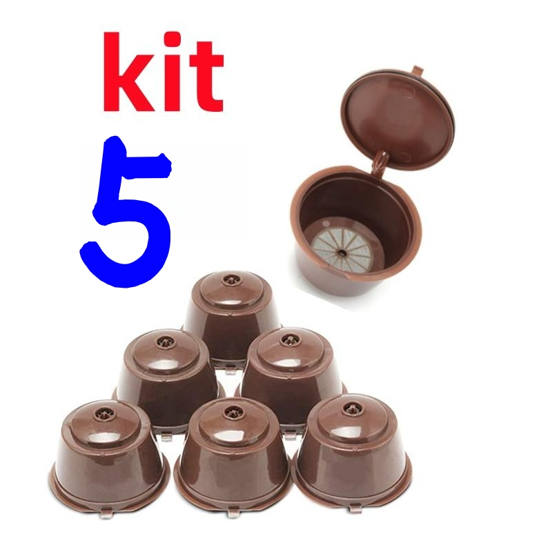 Cápsula Café Reutilizável Dolce Gusto Recarregável Refrescante Efectivo Promoção