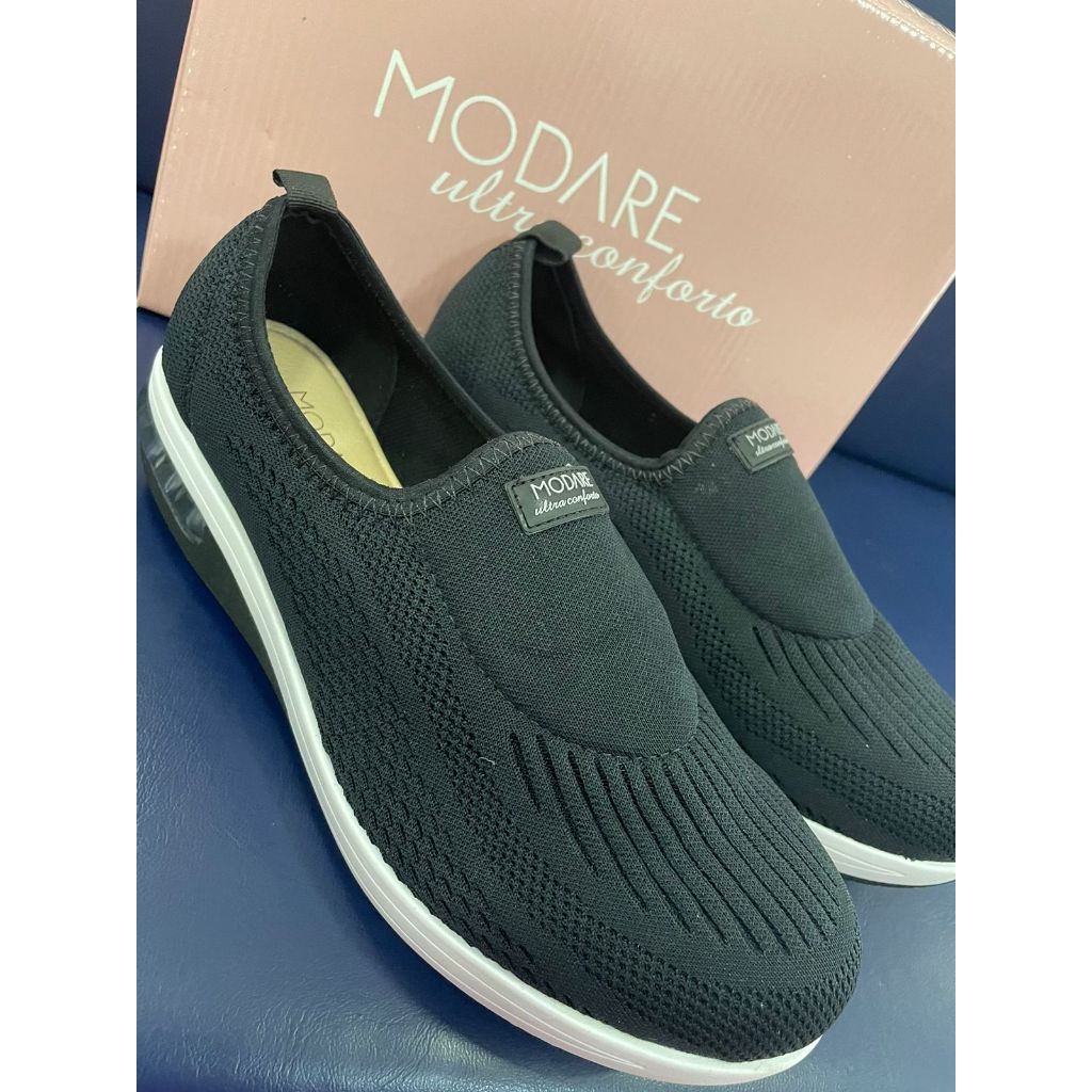 Tênis Feminino Modare Ultraconforto Slip On Calce Fácil Original Sem ...