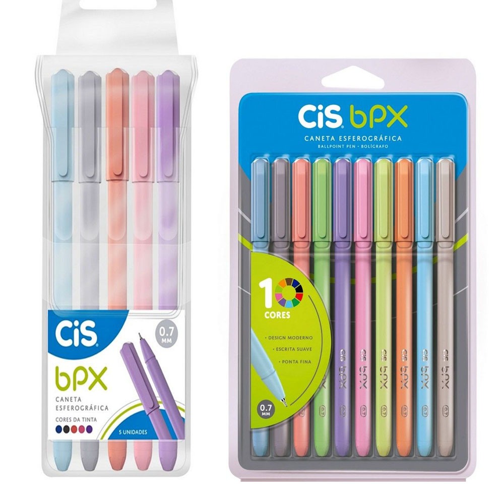 Caneta Esferográfica Bpx 0.7 - Cis - ESCOLHA O MODELO