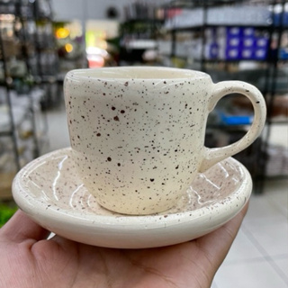 Jogo De Chá Café Bule Xícara Pires Cerâmica Preto 12 Peças em