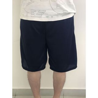 Kit 03/05 bermuda short em poliester dry fit caminhada lazer futebol