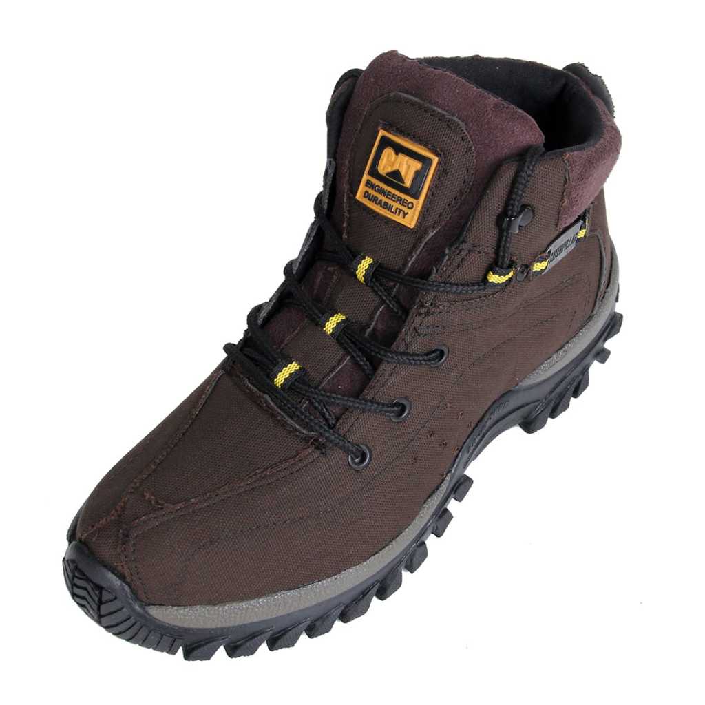 Bota Caterpillar Model 2190 Couro Legitimo Bico Pvc Palmilha