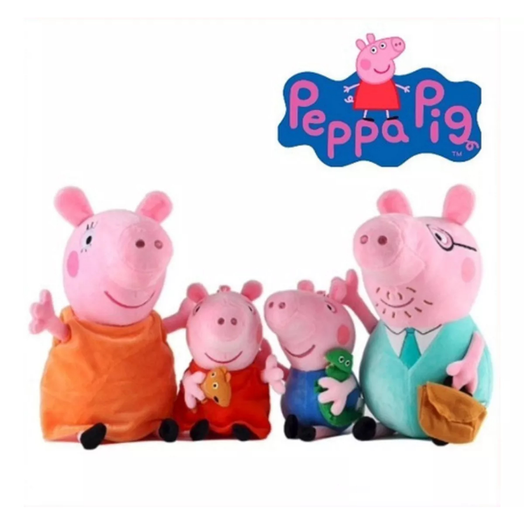 Pintar Desenho da Peppa Pig  Colorir Porquinha Peppa Mamae Pig Papai Pig e  George Pic Nic no Parque 