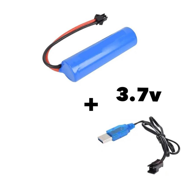 Bateria 14500 Aa 3 7v 1000mah Carregador 3 7v Plug Smp02 Para Carrinhos Shopee Brasil