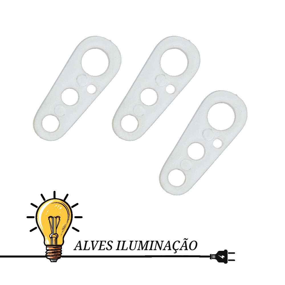 100 Trava Cabo Para Pendentes, Lustres e Luminárias