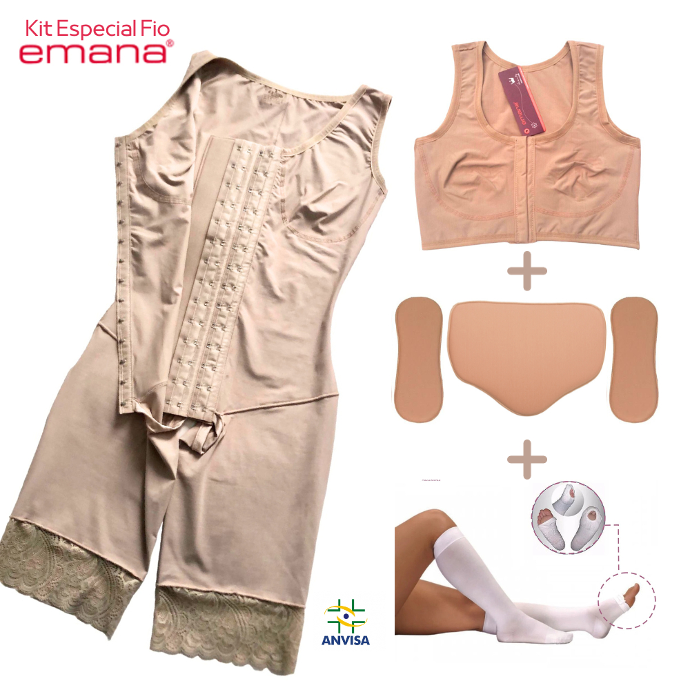 Cinta Pós Cirúrgica Completa Abdominoplastia Lipo e Mamoplastia ...