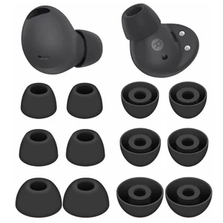 Borracha de Silicone para substituição em fones de ouvido intra-auriculares, P, M ou G. 1 par
