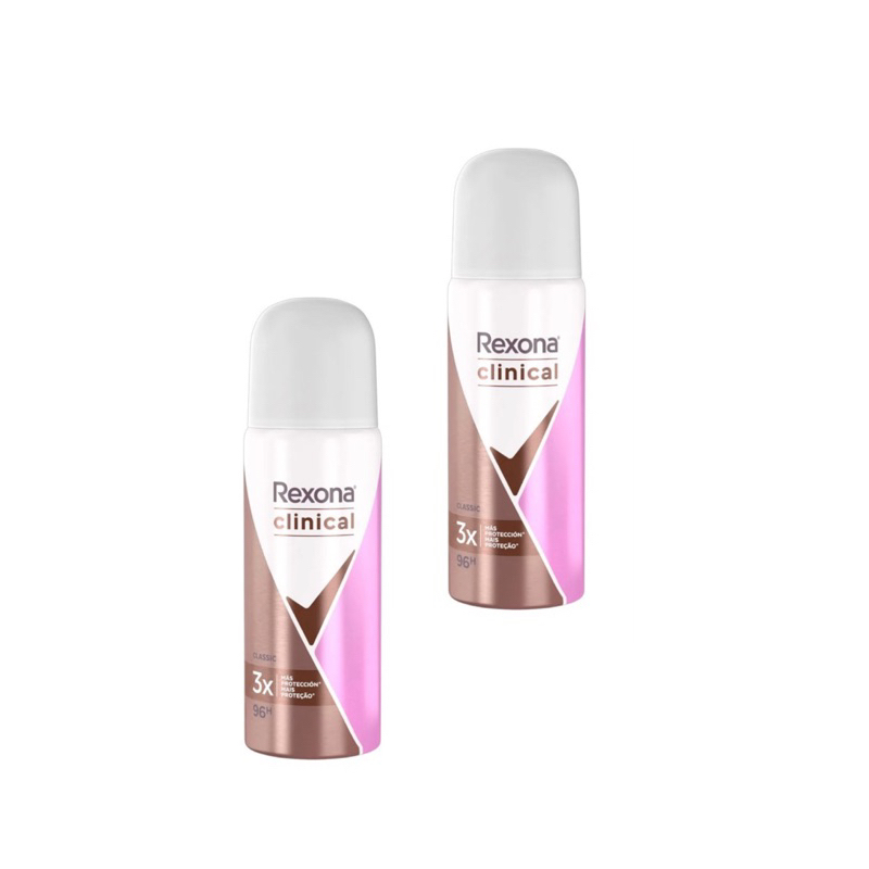 Desodorante Rexona Aerosol Feminino Clinical Classic 55ml