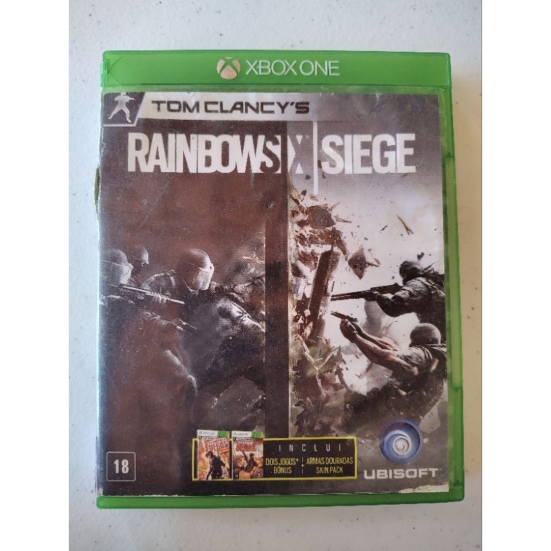 Jogo Tom Clancy's: Rainbow Six Siege Xbox One Mídia Física Lacrado