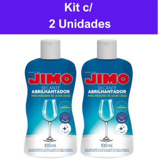 2UN Secante para Lava Louças Jimo 100ml / Abrilhantador