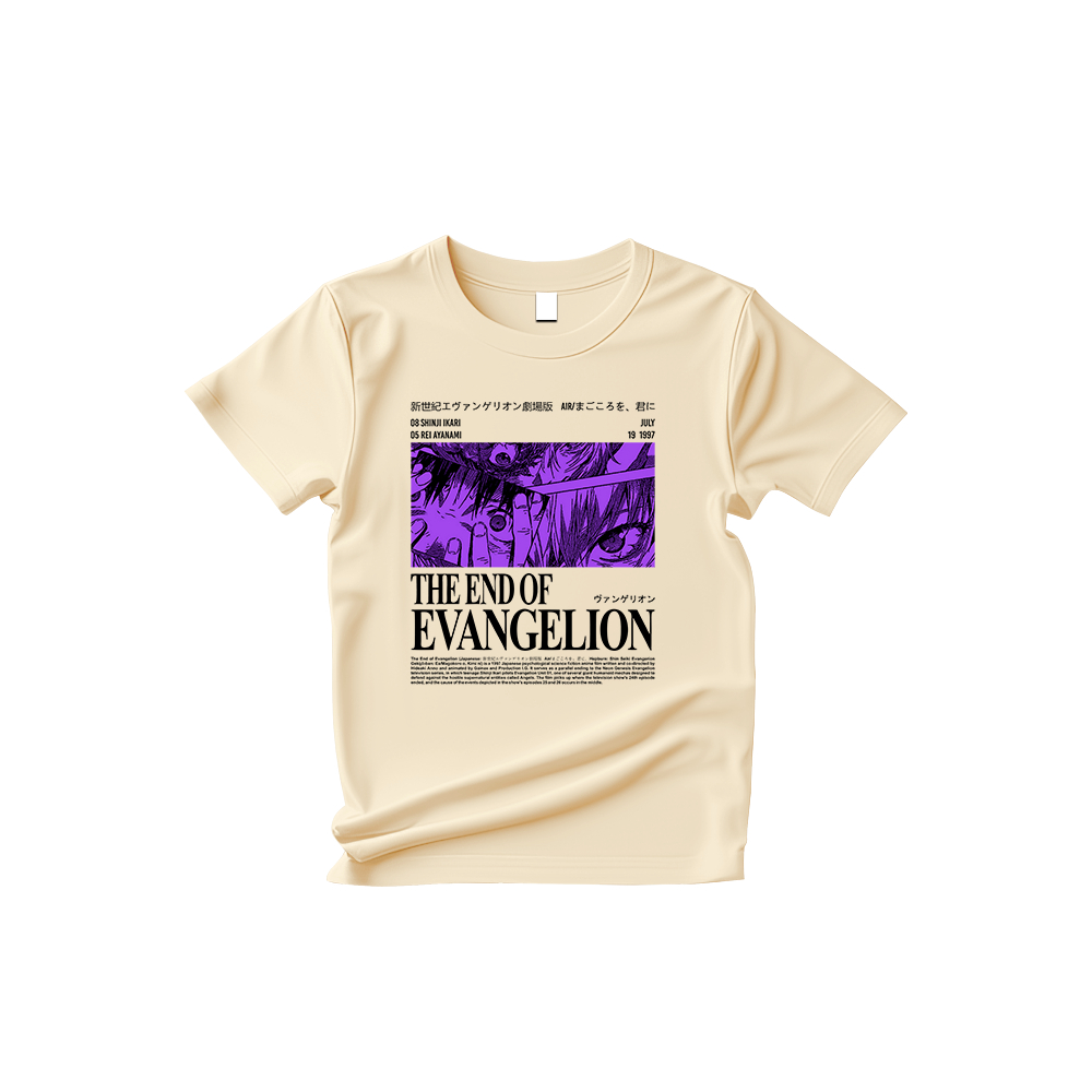 Camisa Camiseta The End Of Evangelion Neon Genesis Anime | Shopee