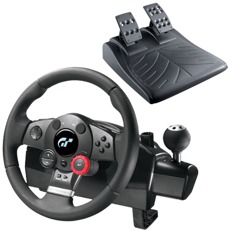 Kit Volante/Pedal/Cambio Logitech G27 USB Racing PC/PS3 Preto, 841
