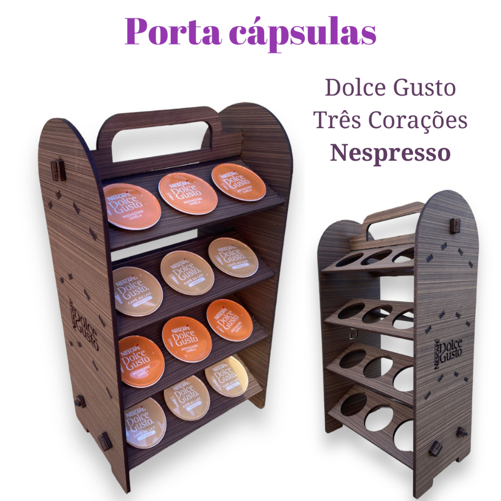 Organizador 50 Capsulas Nespresso Maleta