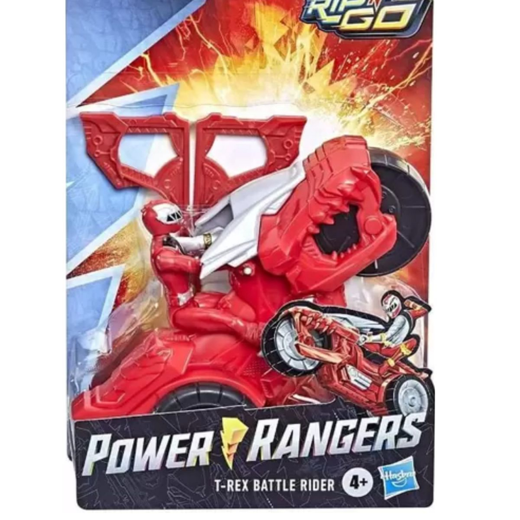 Power Rangers Dino Fury - Rip n Go - T-Rex Battle Rider - Hasbro ...