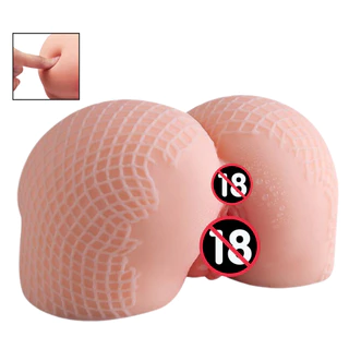 Masturbador Masculino Vagina e Anus Realista Em Formato de Bunda
