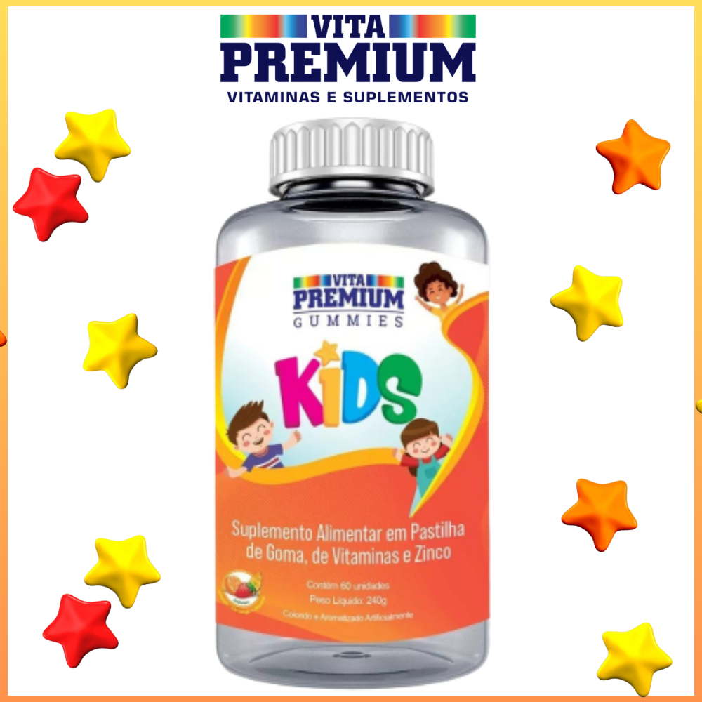 Vita Premium Kids - Suplemento Multivitamínico para Crianças | Shopee ...