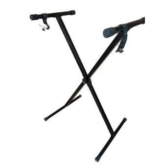 Suporte em X para Teclado Dolphin com Ajuste de Altura 20 kg