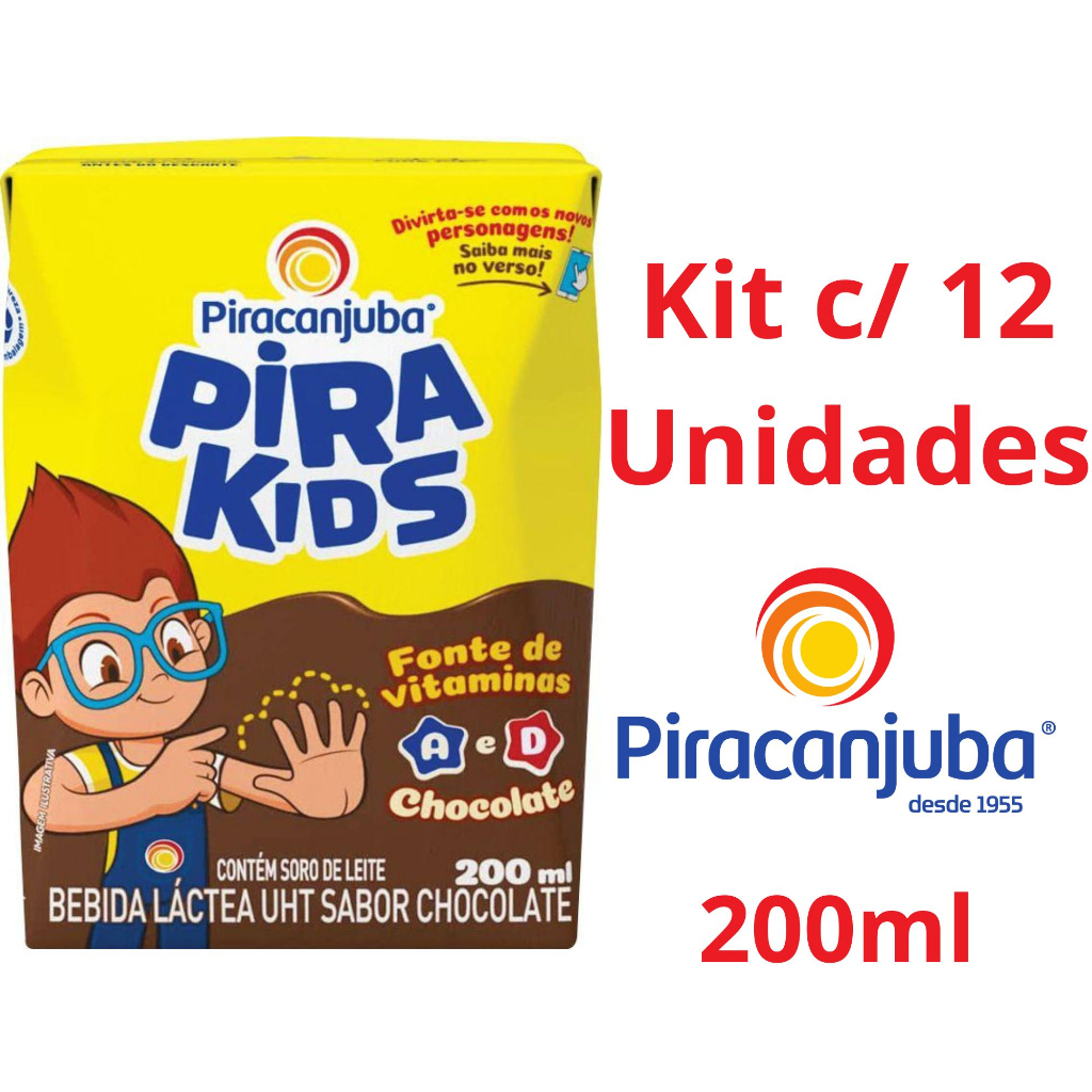 ACHOCOLATADO PIRAKIDS 200ML