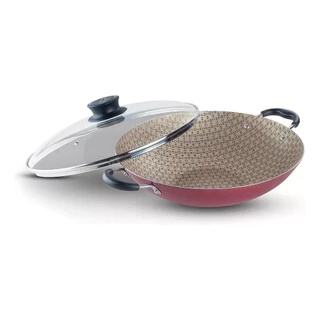 Panela Tramontina Wok Paella 6,6l Paris 36cm Antiaderente