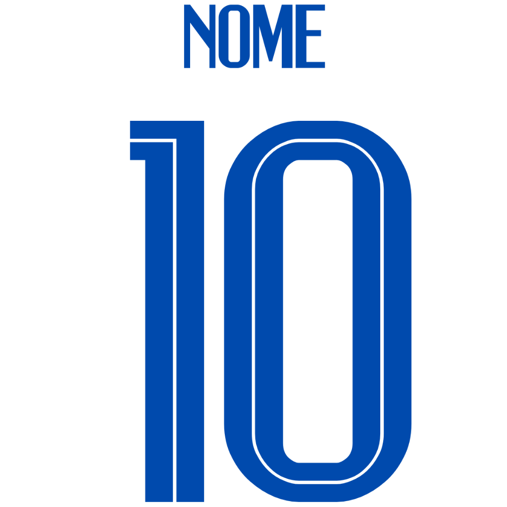 SSC NAPOLI NAMESET KIT NOME+NUMERO GIANELLO 22 Stampa