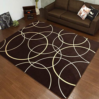 Tapete Sala Grande Estampado Moderno Veludo 2,00x2,40 Macio Antiderrapante
