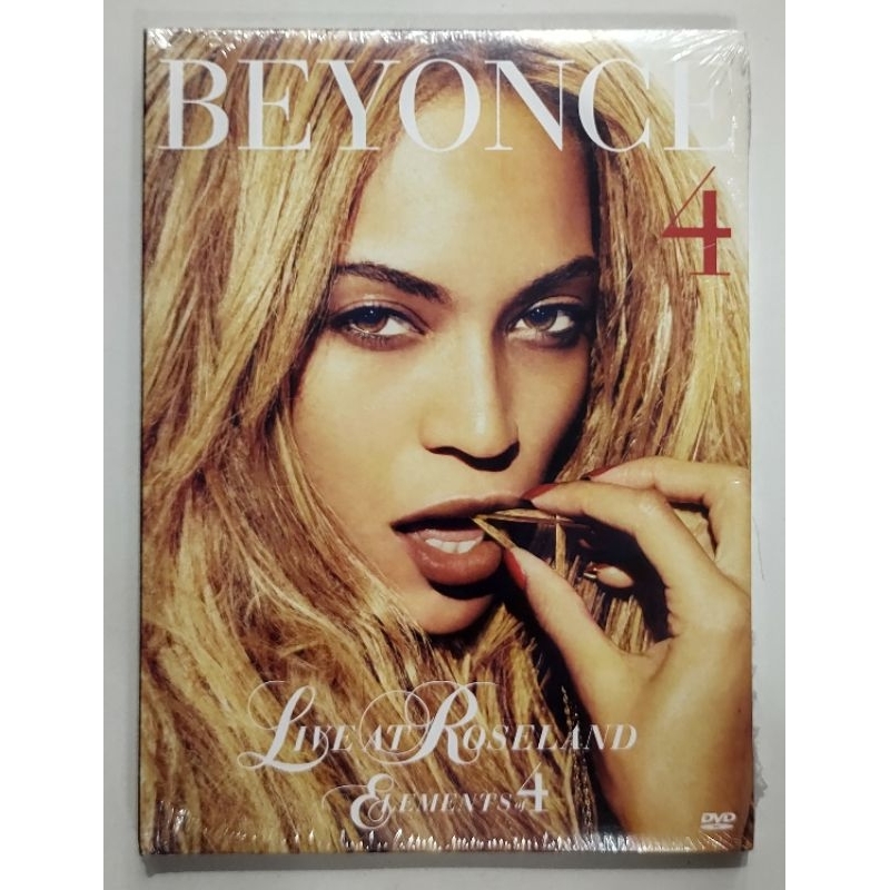 DVD DUPLO - BEYONCÉ - ( LIVE AT ROSELAND ELEMENTS of 4 ) | Shopee Brasil