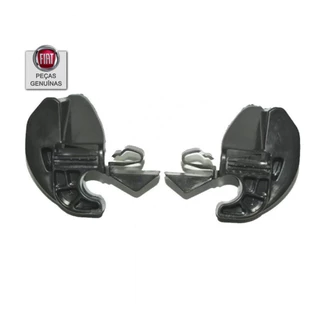 Par Suporte Fixação Tampão Porta Malas Fiat Punto Fiat