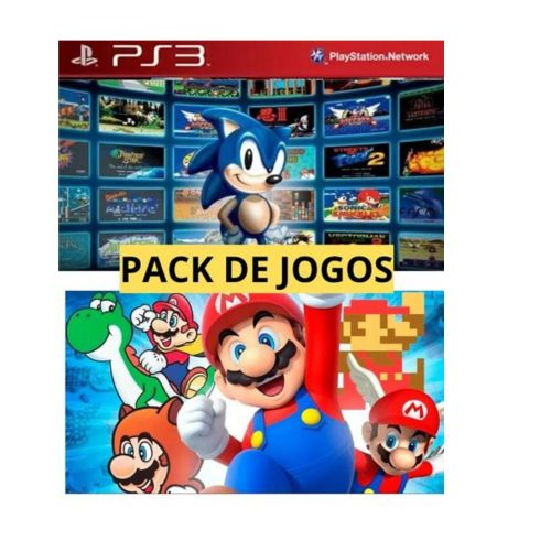 Mario para PS3 + Pacote de jogos HEN - Leia a descrição | Shopee Brasil