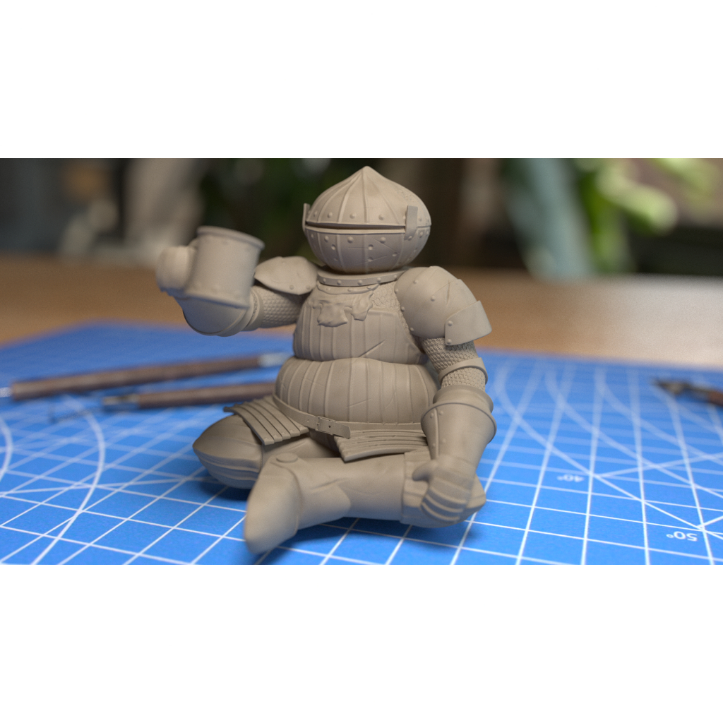 STL file Sir Alonne Fan Art - Dark Souls 2 3D Print Model 3D print