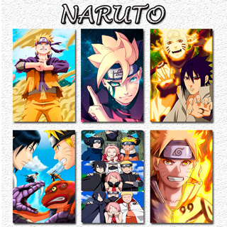 Quadro Decorativo Naruto Clássico Poster 23x33cm