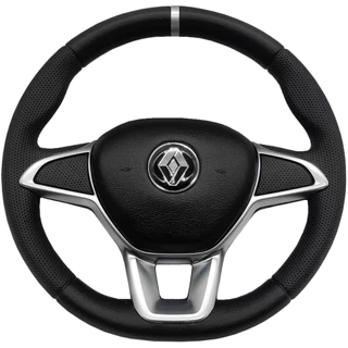 VOLANTE ESPORTIVO RS RENAULT CLIO LOGAN SANDERO MEGANE SCENIC