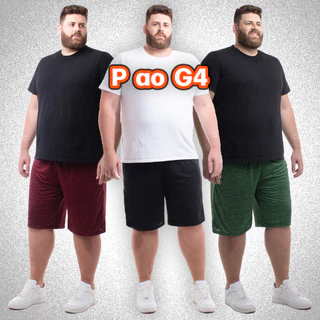 Kit 3 Bermuda Plus Size Dry Fit Academia Treino P ao G4