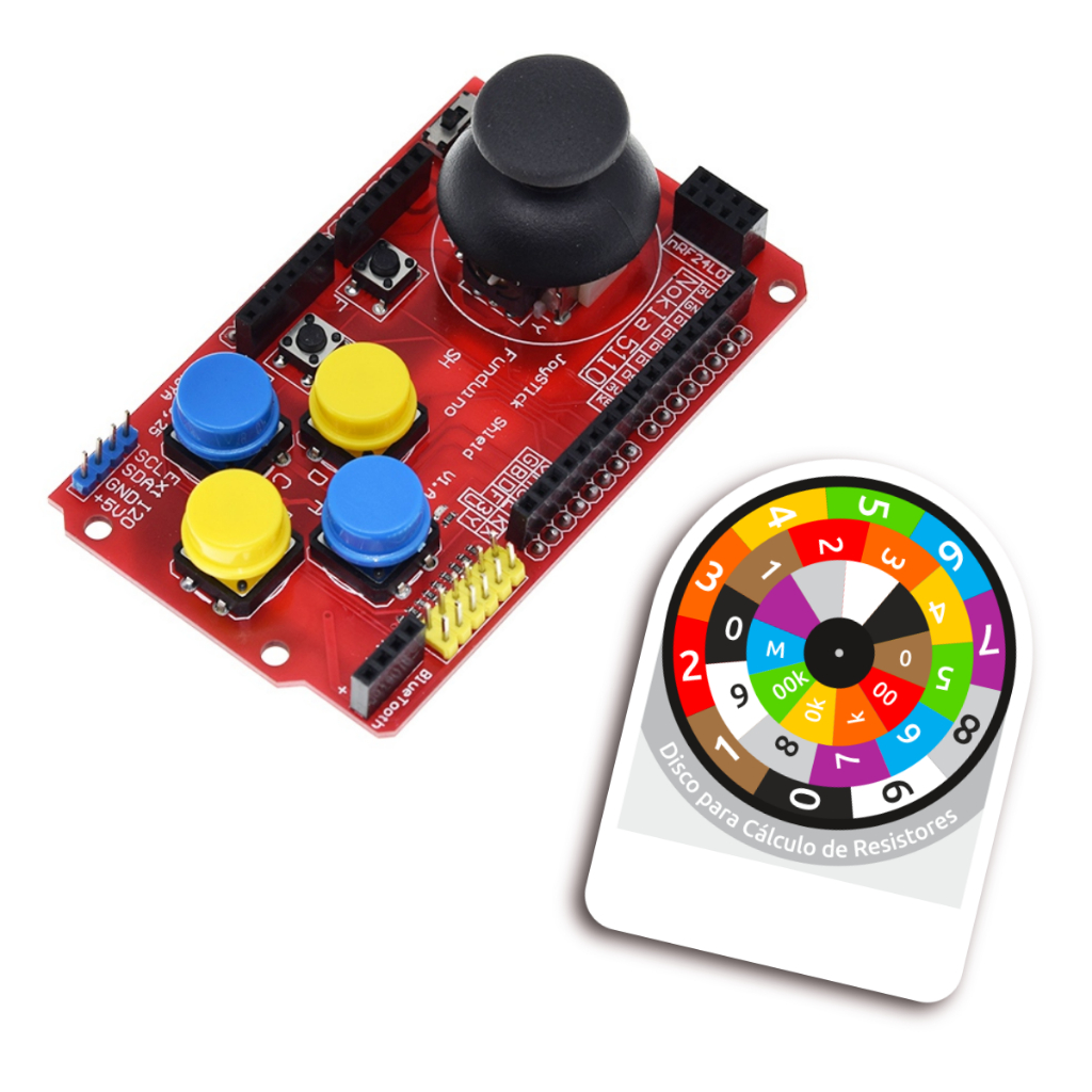Joystick Shield V1 DIY Para Arduino | Shopee Brasil