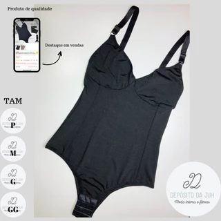 Modelador Cinta Bore Suplex Sem Bojo Redutora De Medidas Alta Com Compressão Alça Reforçada em Oferta na Shopee