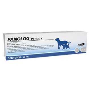 Panolog 15ml Pomada Auricular para Cães e Gatos Elanco em Oferta na Shopee